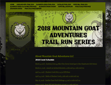 Tablet Screenshot of mountaingoatadventures.com